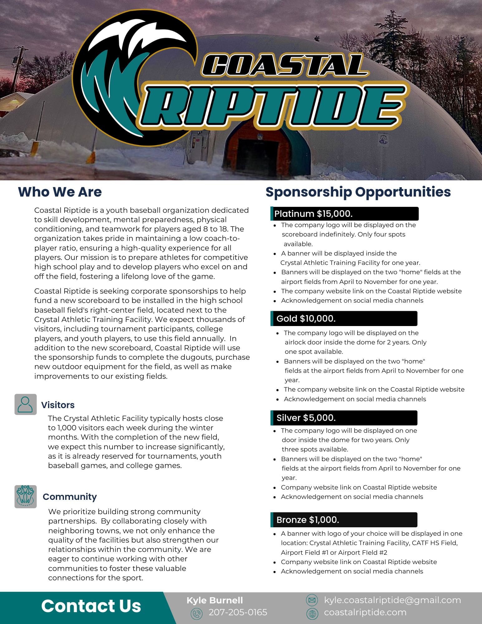 Sponsorship Levels